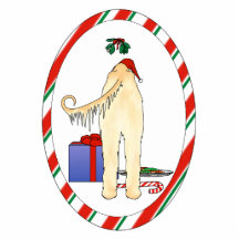 Nothin' Butt An Afghan Christmas Ornament Cut Outs