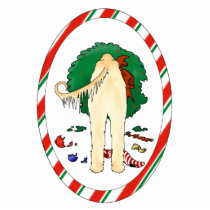 Nothin' Butt An Afghan Christmas Ornament photo sculptures