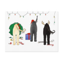 Nothin' Butt An Afghan Christmas Postcards