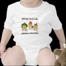 Nothin' Butt An Airedale Christmas t-shirts