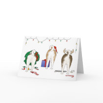 Nothin' Butt An Akita Christmas Greeting Card by NothinButtDogs Nothin' Butt An Akita Christmas Greeting Card
