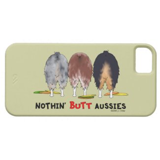 Nothin' Butt Aussies iPhone 5/5S Cover