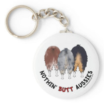 Nothin' Butt Aussies Keychain