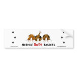 Nothin' Butt Bassets Bumper Stickers