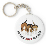 Nothin' Butt Beagles Key Chain