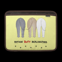 Nothin' Butt Bedlingtons ipad sleeves
