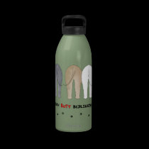 Nothin' Butt Bedlingtons water bottles