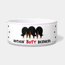 Nothin' Butt Berners Dog Bowls