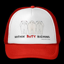 Nothin' Butt Bichons hats