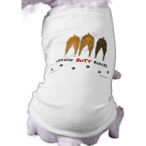 Nothin' Butt Boxers Dog T-shirt pet clothing by NothinButtDogs Nothin' Butt Boxers Dog T-shirt pet clothing