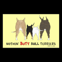 Nothin' Butt Bull Terriers stickers