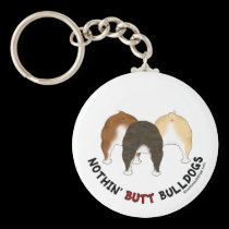 Nothin' Butt Bulldogs keychains