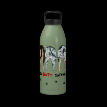 Nothin' Butt Catahoulas water bottles