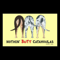 Nothin' Butt Catahoulas stickers