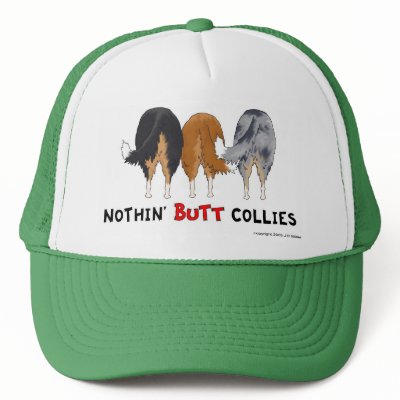 Nothin' Butt Collies Hat by NothinButtDogs