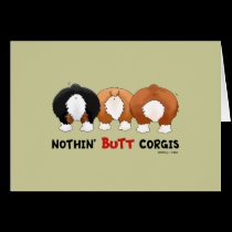 Nothin' Butt Corgis cards
