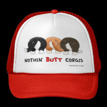 Nothin' Butt Corgis Hat hats