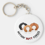 Nothin' Butt Corgis Key Chain