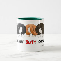 Nothin' Butt Corgis Mug mugs