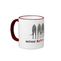 Nothin' Butt Deerhounds Mug by NothinButtDogs Nothin' Butt Deerhounds Mug