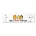 Nothin' Butt Norfolks bumper stickers by NothinButtDogs Nothin' Butt Norfolks bumper stickers