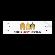 Nothin' Butt Norfolks bumper stickers