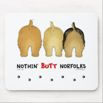 Nothin' Butt Norfolks mousepads