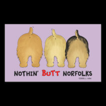 Nothin' Butt Norfolks stickers