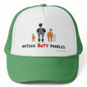 Nothin' Butt Poodles Hat by NothinButtDogs Nothin' Butt Poodles Hat