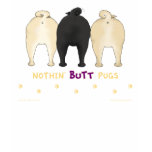 pugs, dogs, butt