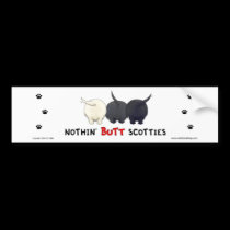Nothin' Butt Scotties bumper stickers