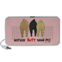 Nothin' Butt Shar-Pei Portable Speaker speakers