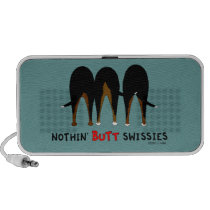 Nothin' Butt Swissies Portable Speaker speakers