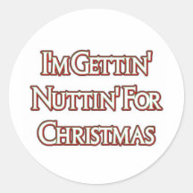 Nothin' For Christmas Sticker
