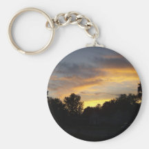 Nothing As Pretty As Kentucky Sunset Keychain