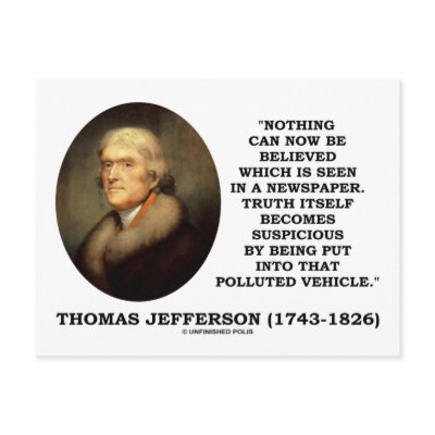 quotes about truth. In A Newspaper Truth Quote