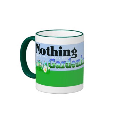 Nothing Bugs Me When I Garden Bear Mugs by nextstopitaly
