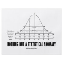 Nothing But A Statistical Anomaly (Stats Humor) Full Color Flyer