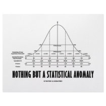 Nothing But A Statistical Anomaly (Stats Humor) letterhead