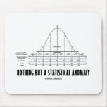 Nothing But A Statistical Anomaly (Stats Humor) Mousepad