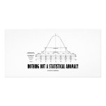 Nothing But A Statistical Anomaly (Stats Humor) photo cards