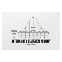 Nothing But A Statistical Anomaly (Stats Humor) stationery