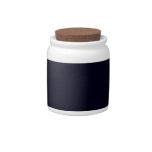 Nothing But Color - Everything Black - Blue Black candy jars