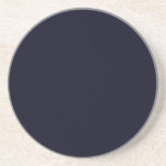 Nothing But Color - Everything Black - Blue Black coasters
