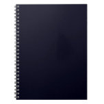Nothing But Color - Everything Black - Blue Black notebooks