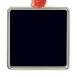 Nothing But Color - Everything Black - Blue Black ornaments