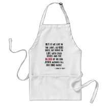 Nothing but the Blood Aprons
