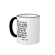 Nothing but the Blood Coffee Mug