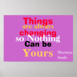 Nothing can be yours print