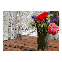 Nothing For Granted - Thank You Card